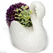 Event Door Gift Colourful Artificial Flower Pot Decorative